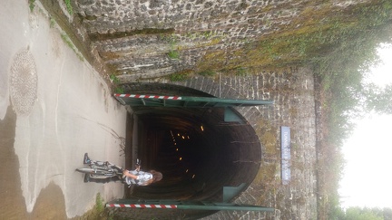 Tunnel des bois clair - Piste cyclable Bourgogne