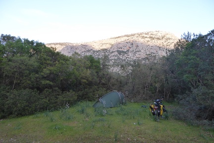 Bivouac en Sardaigne